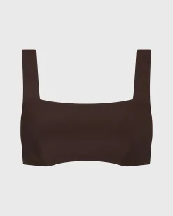 BONDI BORN Bikini Tops*Anja II Bikini Top - (Sculpteur®) Mocha