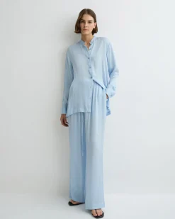 BONDI BORN Pants & Shorts|Matching Separates*Ardea Luxe Pant - Hydrangea