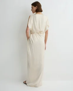BONDI BORN Maxi Dresses|Dresses*Ardea Wrap Dress - Pearl