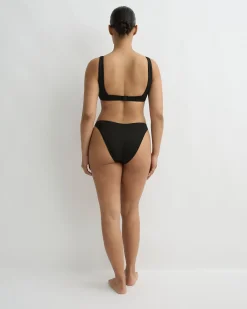 BONDI BORN Bikini Tops*Aria Bikini Top - (Embodee™) Black