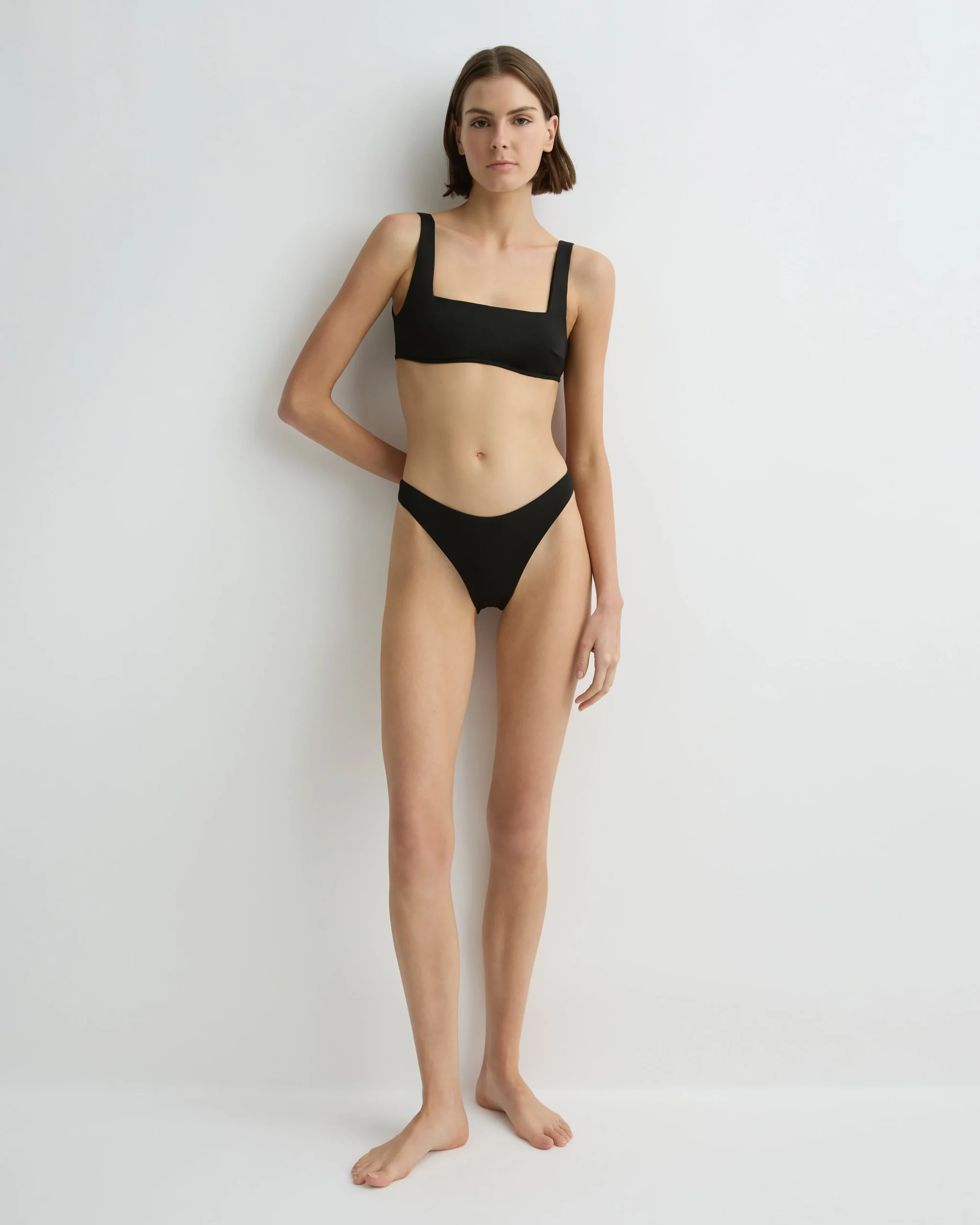 BONDI BORN Bikini Tops*Aria Bikini Top - (Embodee™) Black