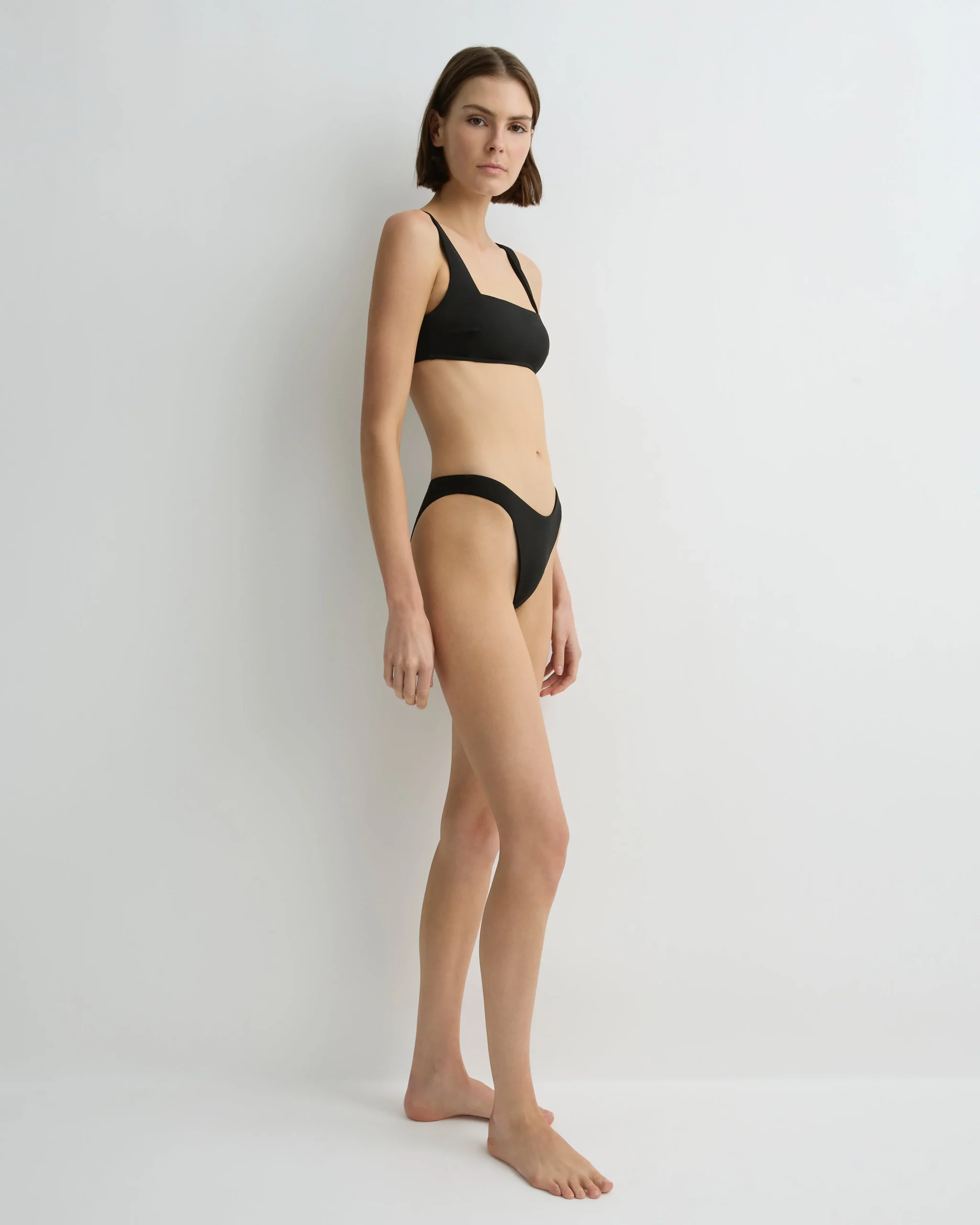 BONDI BORN Bikini Tops*Aria Bikini Top - (Embodee™) Black