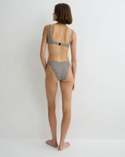 BONDI BORN Bikini Tops*Aria Bikini Top - Mocha Dot (Embodee™) mocha-dot