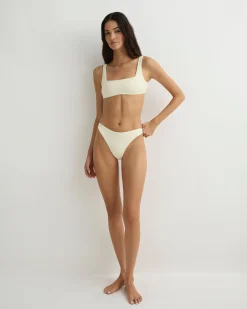 BONDI BORN Bikini Tops*Aria Bikini Top - (Embodee™) Porcelain