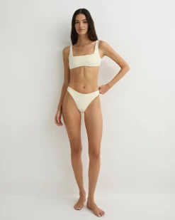 BONDI BORN Bikini Tops*Aria Bikini Top - (Embodee™) Porcelain