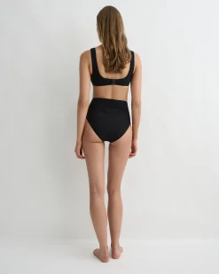 BONDI BORN Bikini Bottoms*Aries Bikini Bottom - (Sculpteur®) Black