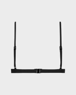 BONDI BORN Bikini Tops*Aurelie Bikini Top - (Singuleur®) Black