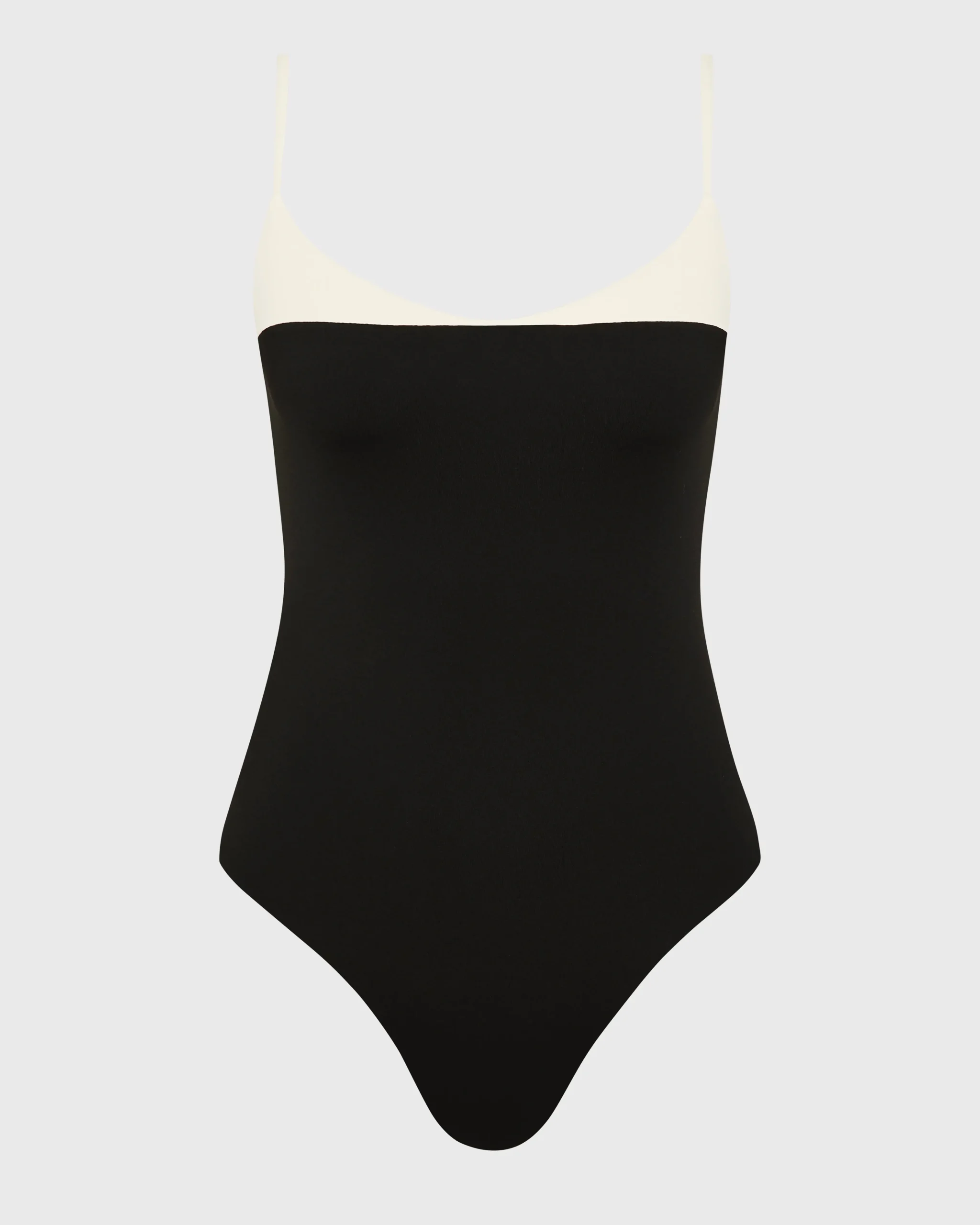 BONDI BORN One Pieces*Bernadette One Piece - Black & Porcelain (Embodee™ ) BLC