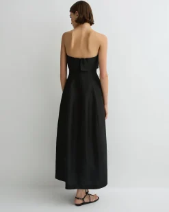 BONDI BORN Midi Dresses|Maxi Dresses*Bormio Bandeau Maxi Dress - Black
