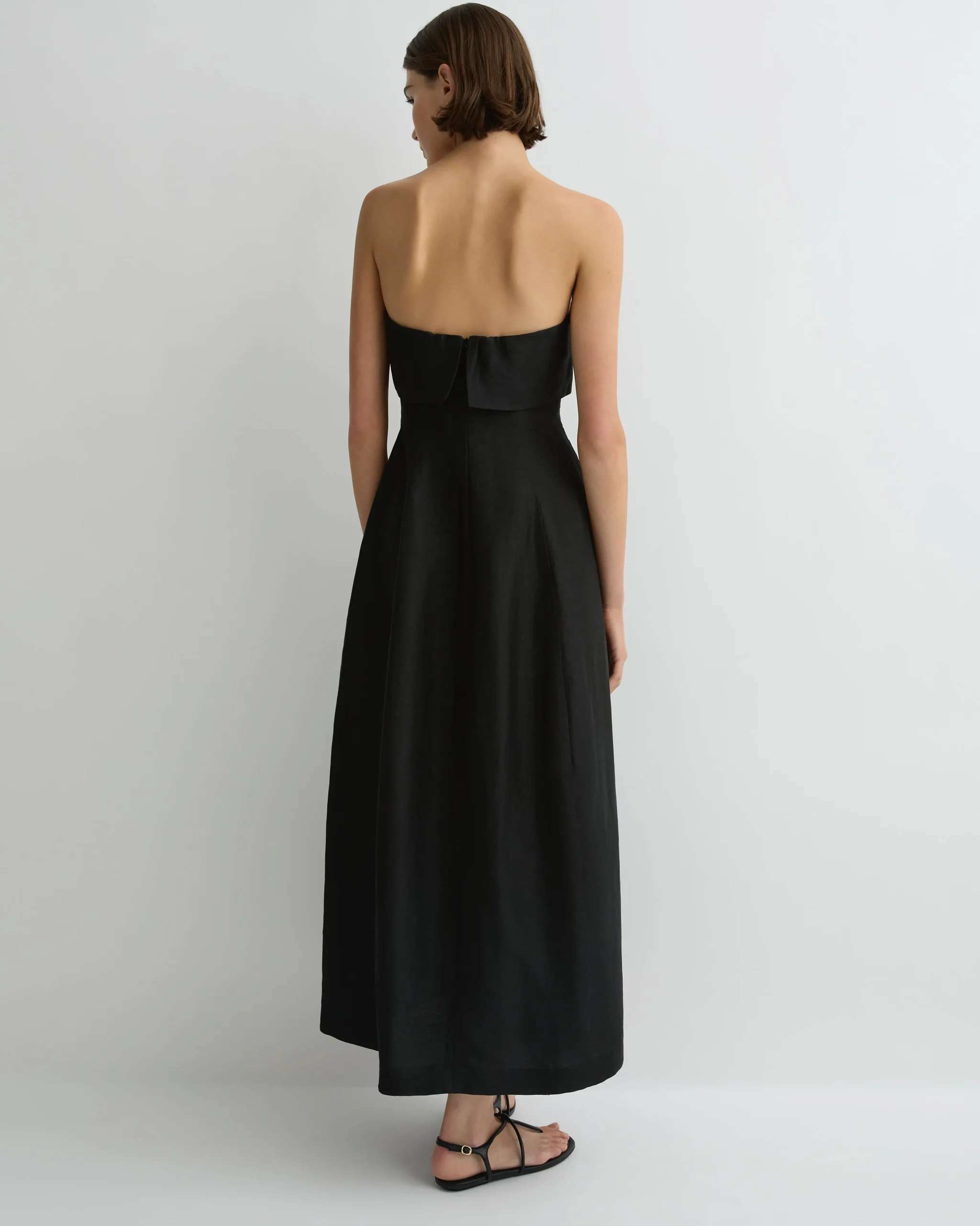 BONDI BORN Midi Dresses|Maxi Dresses*Bormio Bandeau Maxi Dress - Black