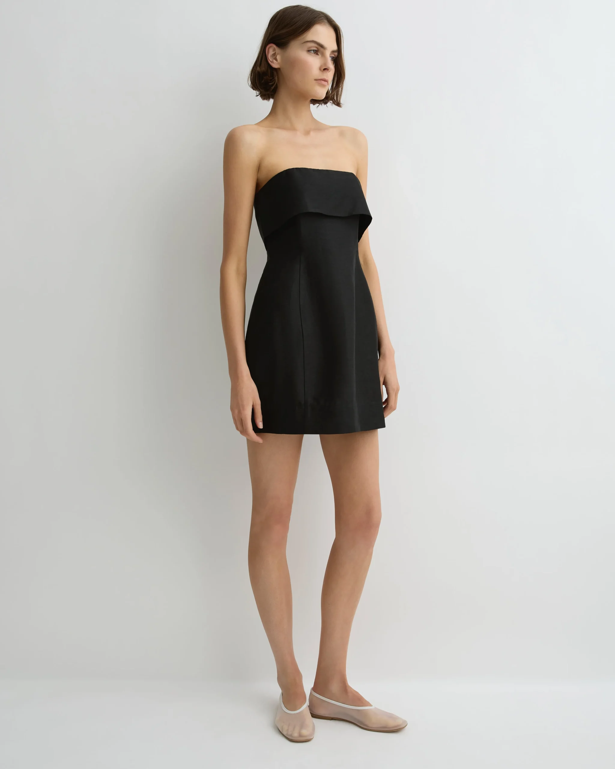 BONDI BORN Mini Dresses|Dresses*Bormio Bandeau Mini Dress - Black