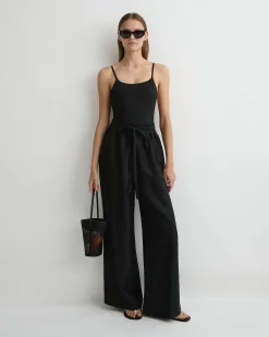 BONDI BORN Pants & Shorts|Matching Separates*Bormio Luxe Pant - Black