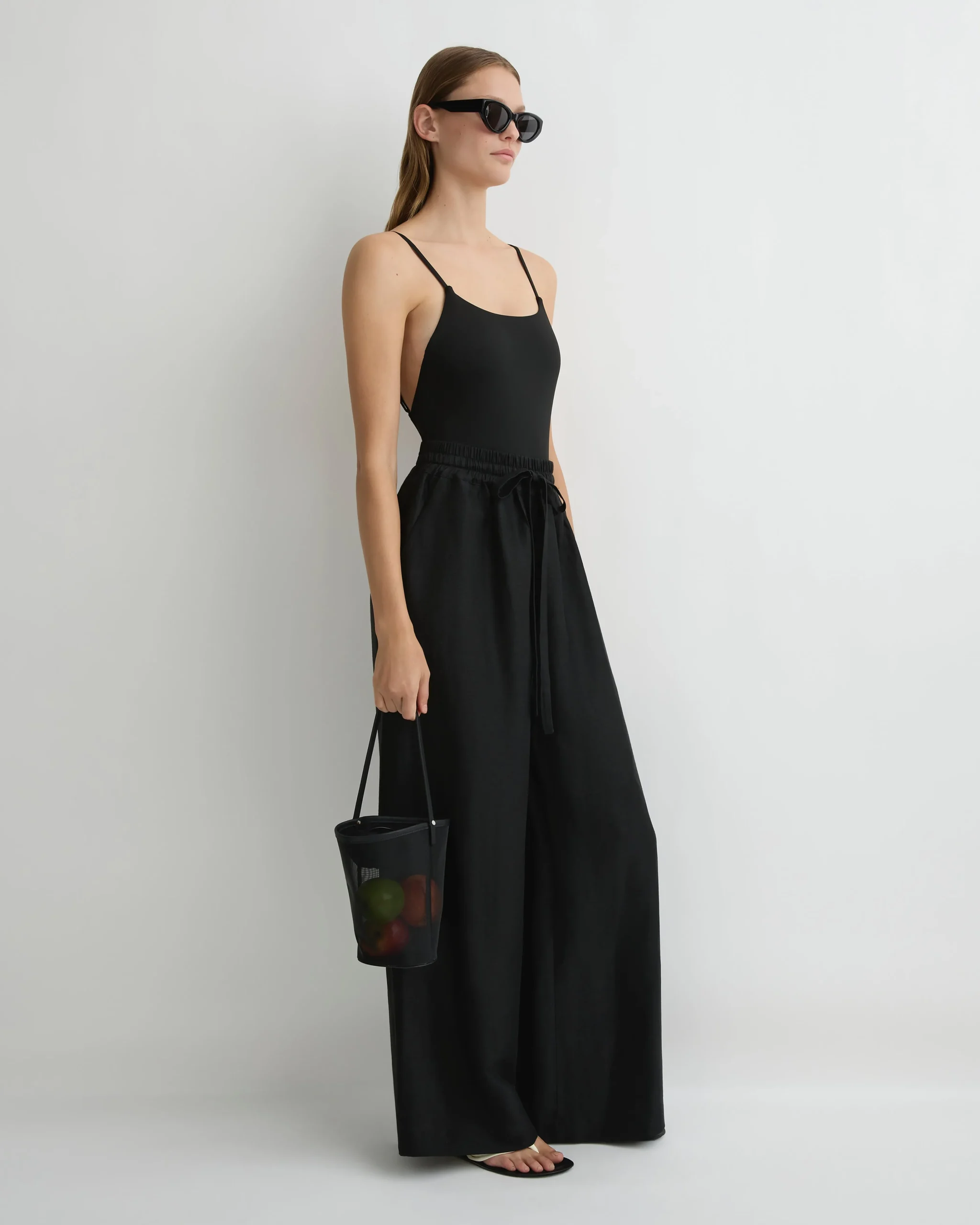 BONDI BORN Pants & Shorts|Matching Separates*Bormio Luxe Pant - Black