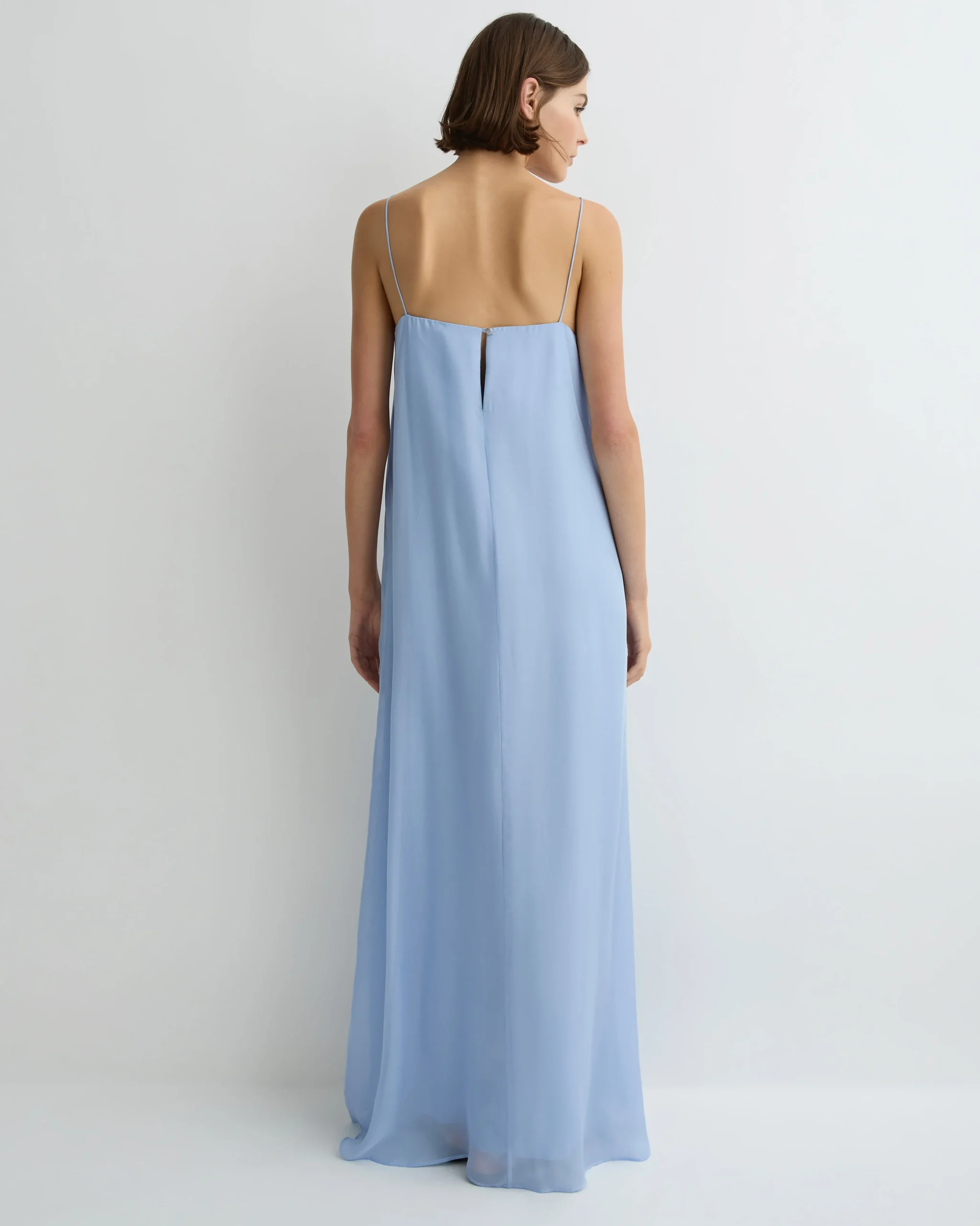 BONDI BORN Maxi Dresses|Dresses*Capri Silk Cami Dress - Sky
