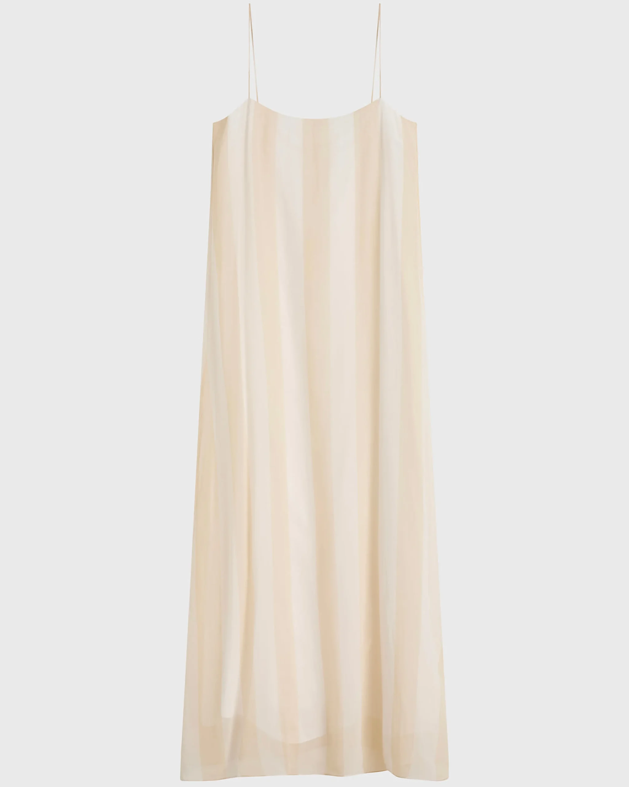 BONDI BORN Maxi Dresses|Dresses*Capri Silk Slip Dress - Ecru Stripe