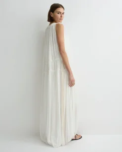 BONDI BORN Cover-ups|Dresses*Cremona Balloon Dress - White