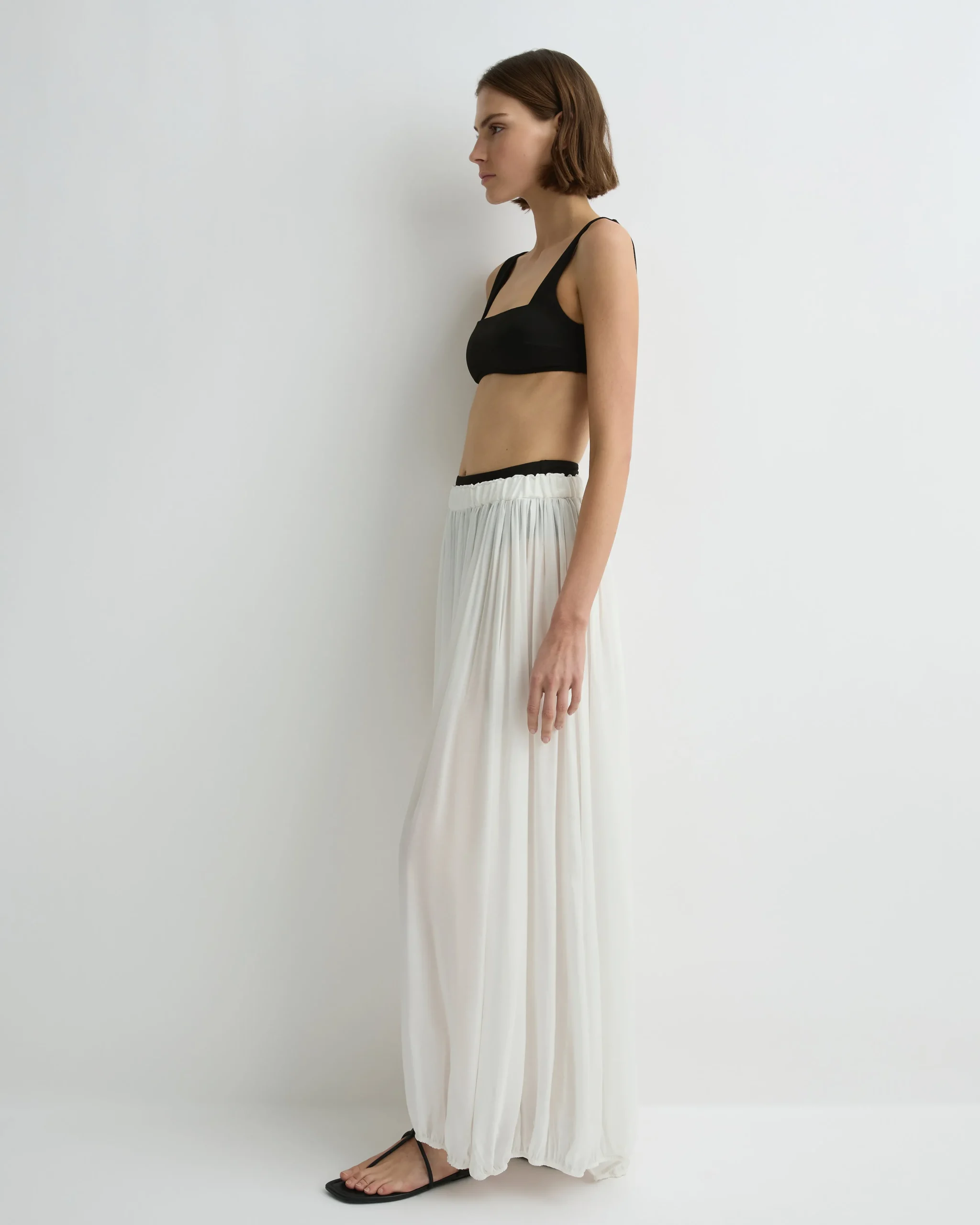 BONDI BORN Skirts|Cover-ups*Cremona Balloon Skirt - White