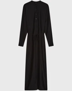 BONDI BORN Cover-ups|Dresses*Cremona Long Tunic Dress - Black