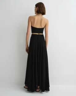 BONDI BORN Cover-ups|Skirts*Cremona Maxi Skirt - Black