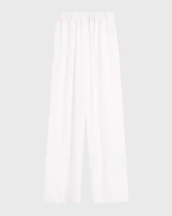 BONDI BORN Cover-ups|Pants & Shorts*Cremona Sheer Pant - White