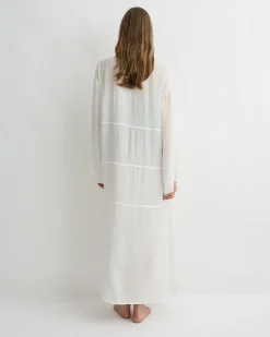 BONDI BORN Cover-ups*Cremona Tie-Front Maxi Coverup - White