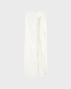 BONDI BORN Cover-ups|Skirts*Cremona Tie-Front Sarong - White