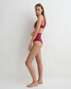 BONDI BORN Bikini Tops*Elle Bikini Top - Mulberrry (Sculpteur®) mulberry