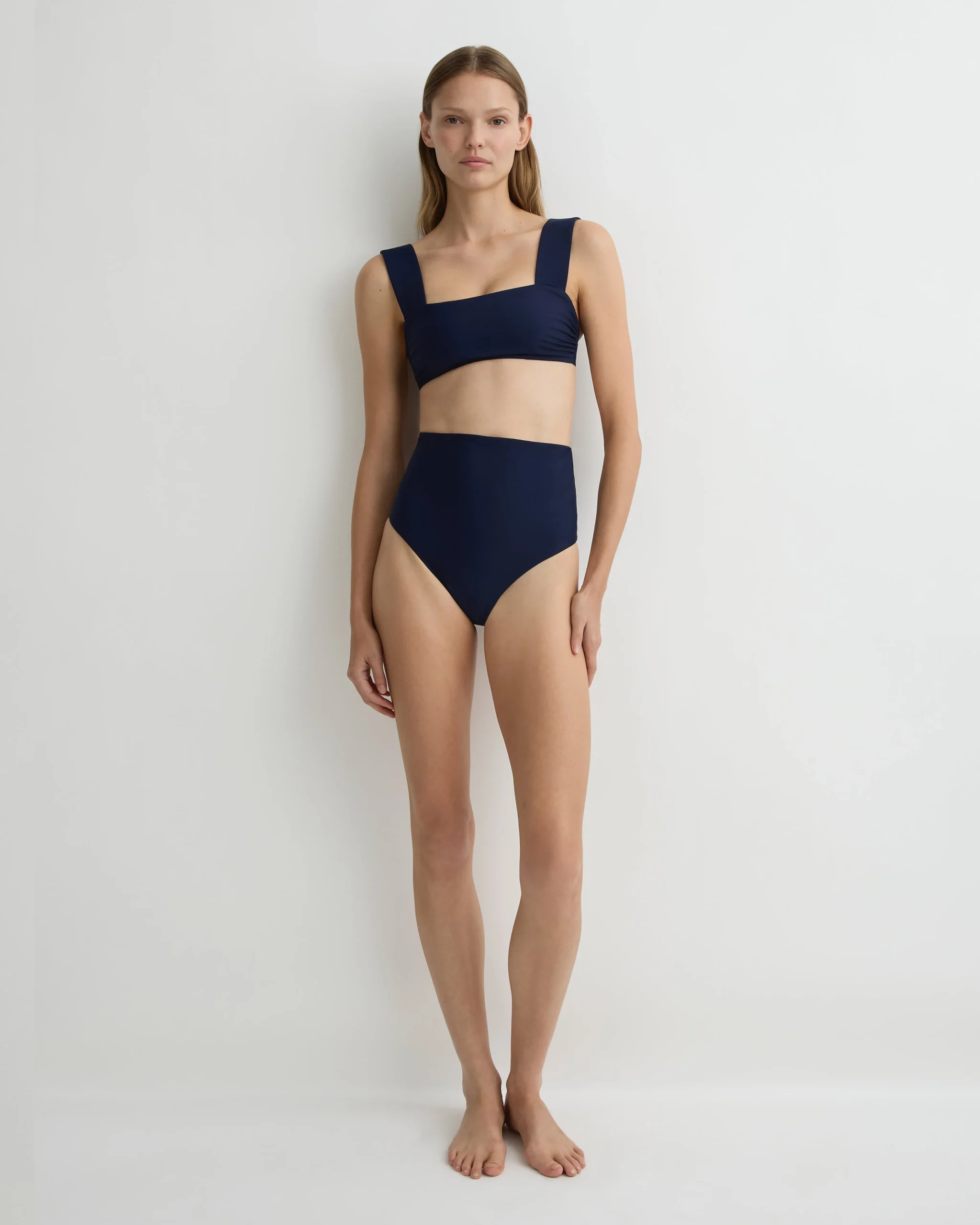 BONDI BORN Bikini Tops*Elle Bikini Top - (Sculpteur®) Navy