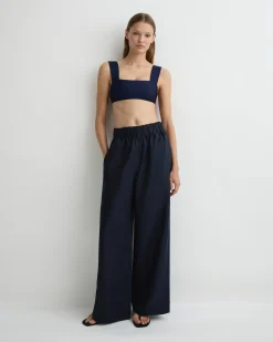 BONDI BORN Bikini Tops*Elle Bikini Top - (Sculpteur®) Navy