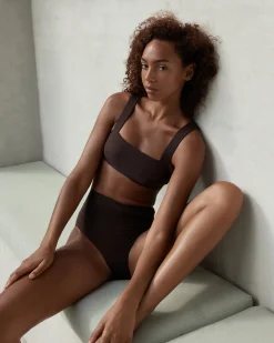 BONDI BORN Bikini Bottoms*Faith Bikini Bottom - (Sculpteur®) Mocha