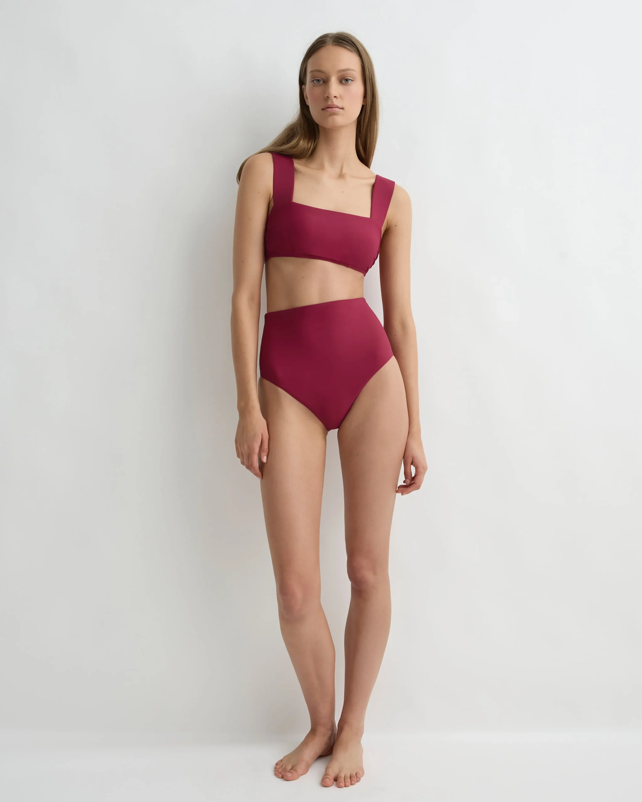 BONDI BORN Bikini Bottoms*Faith Bikini Bottom - (Sculpteur®) mulberry