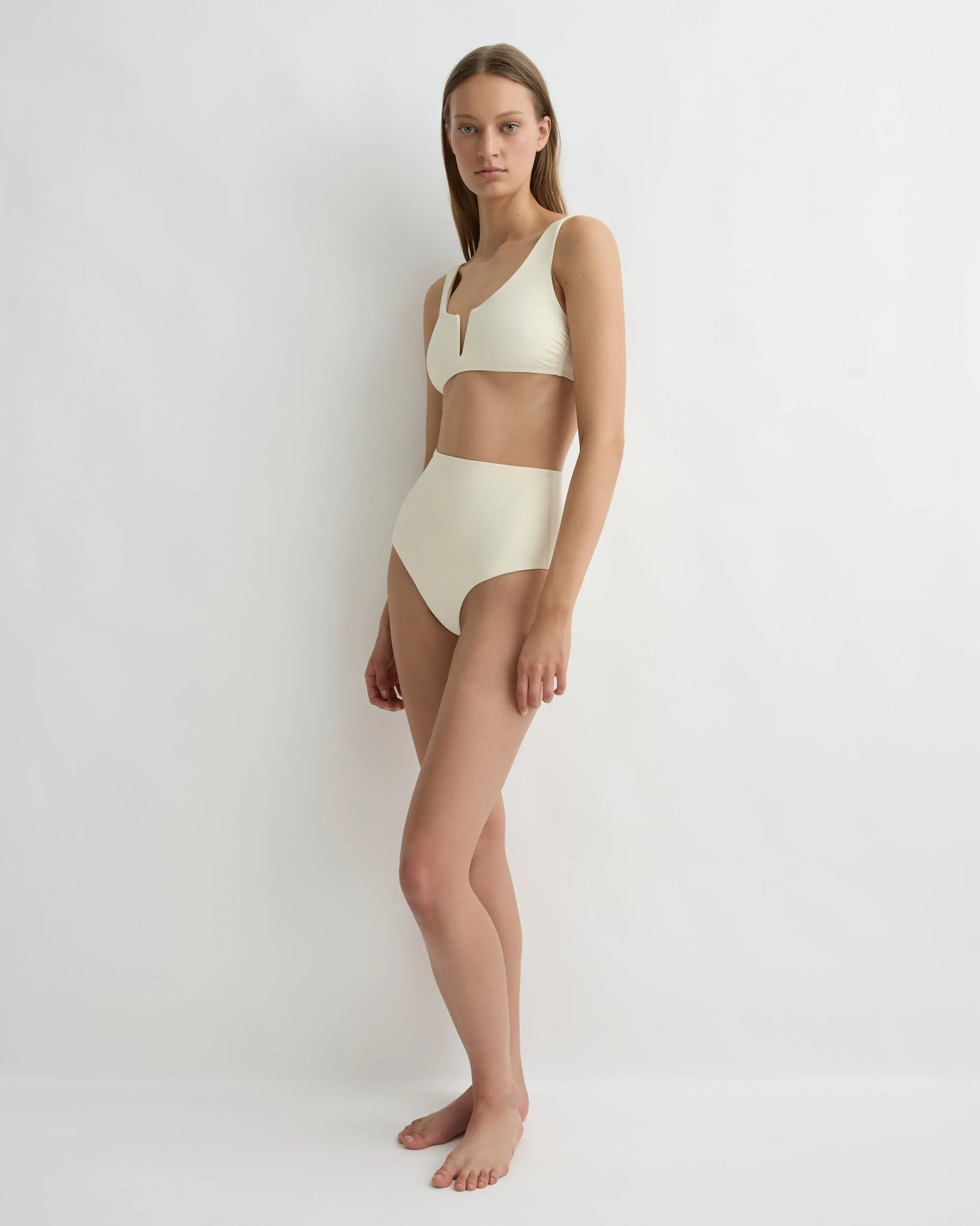 BONDI BORN Bikini Bottoms*Faith Bikini Bottom - (Sculpteur®) Pearl