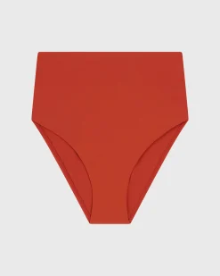 BONDI BORN Bikini Bottoms*Faith Bikini Bottom - (Sculpteur®) Rosso