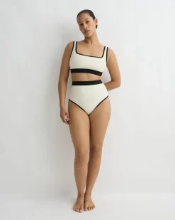 BONDI BORN Bikini Tops*Hayden Bikini Top - (Sculpteur®) Pearl