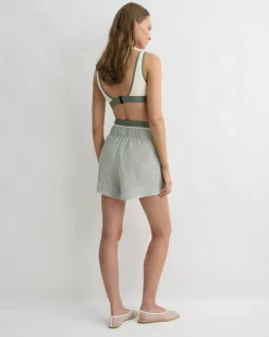 BONDI BORN Bikini Tops*Hayden Bikini Top - Sage (Sculpteur®) sage-contrast