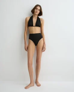 BONDI BORN Bikini Tops*Isabella Bikini Top - (Embodee™) Black