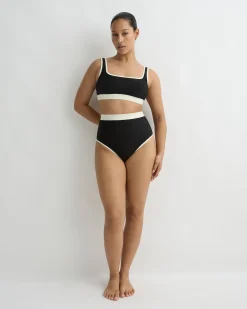 BONDI BORN Bikini Bottoms*Jayde Bikini Bottom - Black (Sculpteur®) BLC