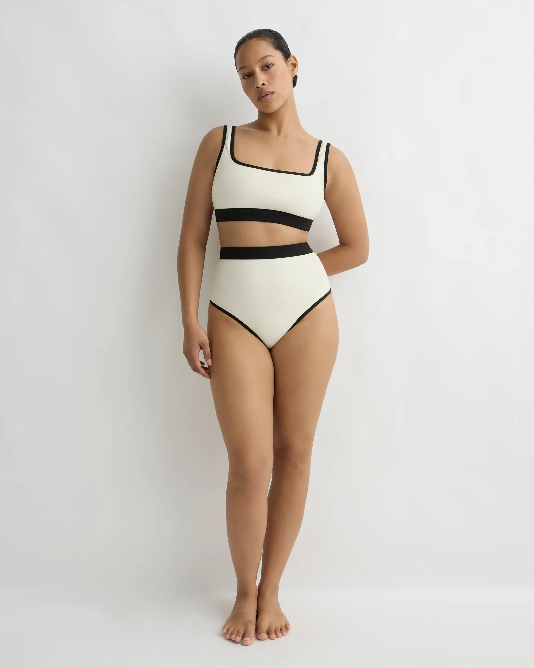 BONDI BORN Bikini Bottoms*Jayde Bikini Bottom - (Sculpteur®) Pearl