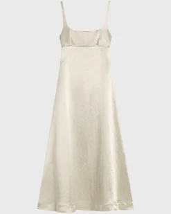 BONDI BORN Maxi Dresses|Dresses*Kobe Exposed Back Maxi Dress - Silver