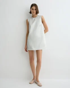 BONDI BORN Dresses*Kobe Mini Shift Dress - platinum