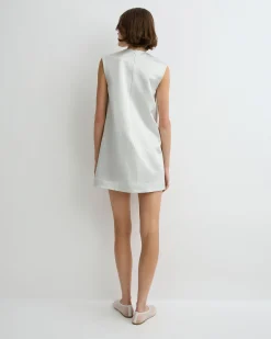 BONDI BORN Dresses*Kobe Mini Shift Dress - platinum