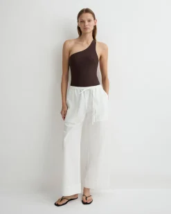 BONDI BORN Pants & Shorts|Matching Separates*Kyoto Pant - White