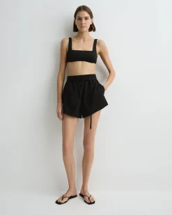 BONDI BORN Pants & Shorts|Matching Separates*Kyoto Short - Black
