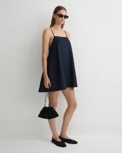 BONDI BORN Mini Dresses|Dresses*Leiden Flared Mini Dress - Navy