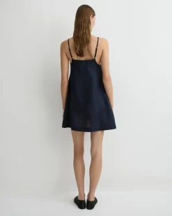 BONDI BORN Mini Dresses|Dresses*Leiden Flared Mini Dress - Navy