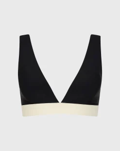 BONDI BORN Bikini Tops*Lya Bikini Top - Black & Pearl (Sculpteur®) BLC