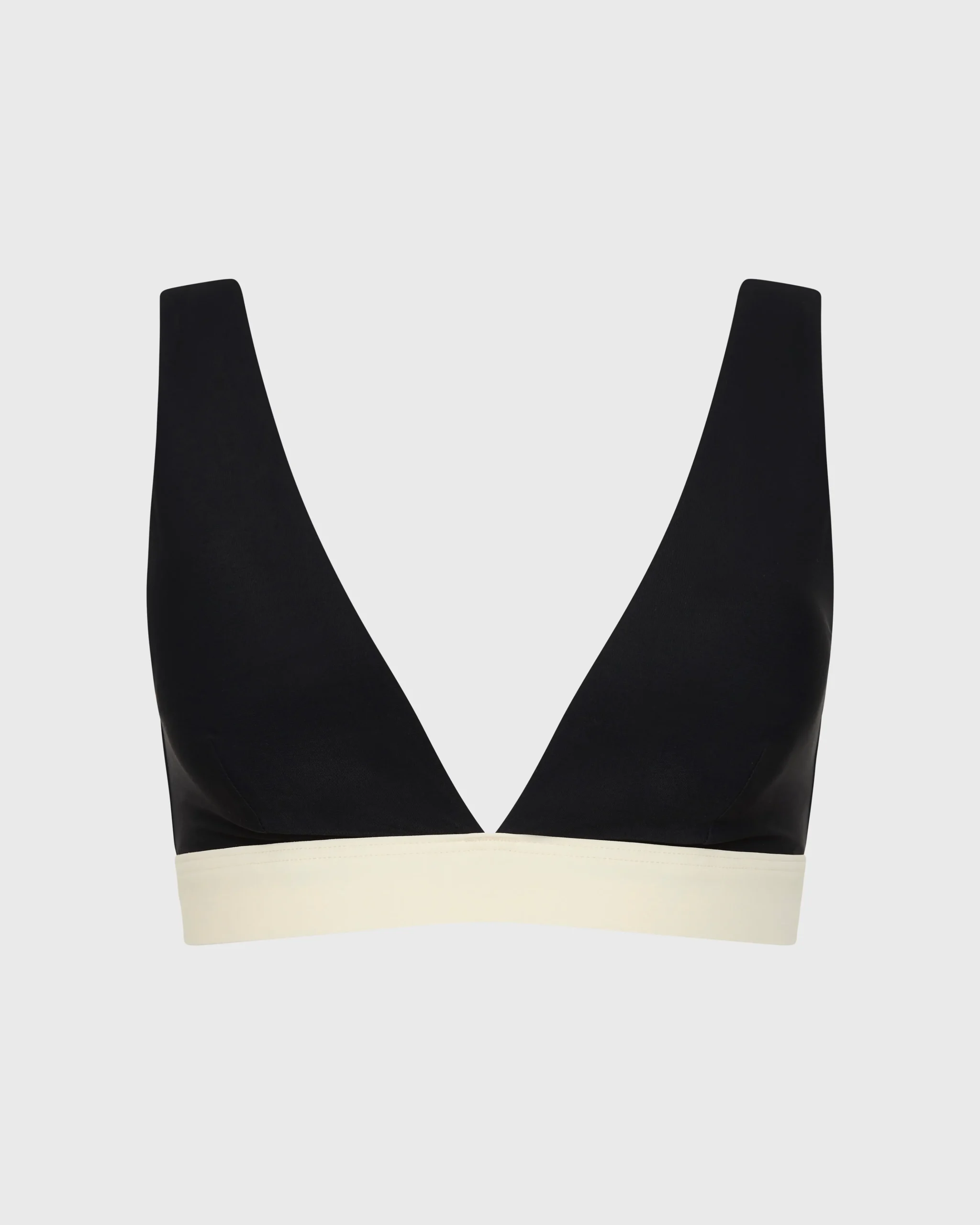 BONDI BORN Bikini Tops*Lya Bikini Top - Black & Pearl (Sculpteur®) BLC