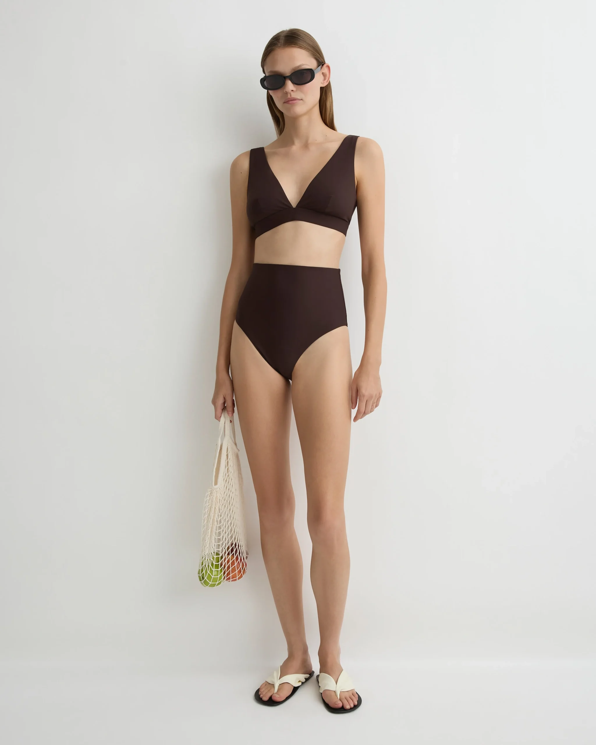 BONDI BORN Bikini Tops*Lya Bikini Top - (Sculpteur®) Mocha