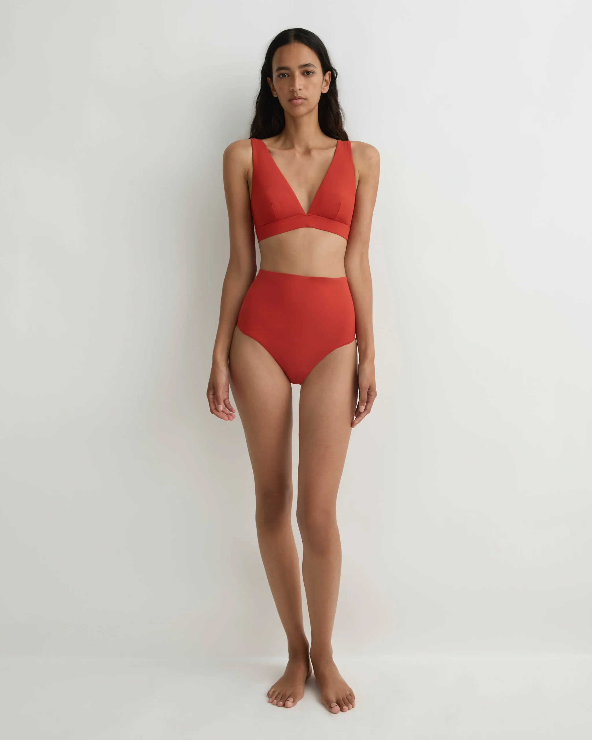 BONDI BORN Bikini Tops*Lya Bikini Top - (Sculpteur®) Rosso