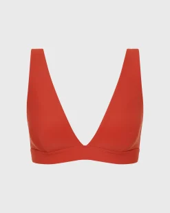 BONDI BORN Bikini Tops*Lya Bikini Top - (Sculpteur®) Rosso